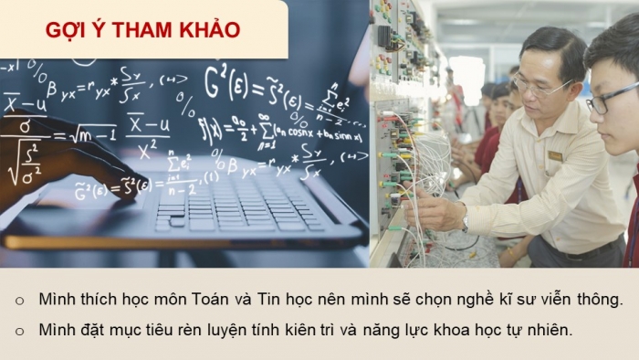 Giáo án điện tử Hoạt động trải nghiệm 9 chân trời bản 1 Chủ đề 9 Tuần 33