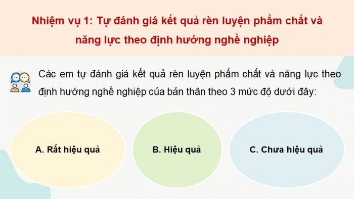 Giáo án điện tử Hoạt động trải nghiệm 9 chân trời bản 1 Chủ đề 9 Tuần 34