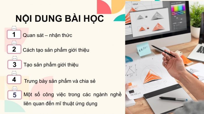 Giáo án điện tử Mĩ thuật 9 chân trời bản 1 Bài 16: Đặc trưng của một số nghề liên quan đến Mĩ thuật ứng dụng