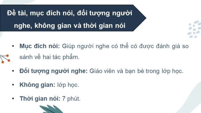 Giáo án điện tử Ngữ văn 12 cánh diều Bài 8: Trình bày về so sánh, đánh giá hai tác phẩm thơ