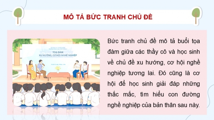 Giáo án điện tử Hoạt động trải nghiệm 12 chân trời bản 2 Chủ đề 7: Phân tích xu hướng phát triển nghề và thị trường lao động (P1)