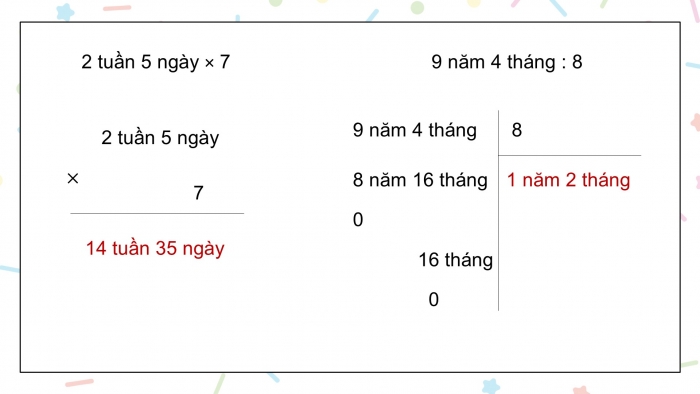 Giáo án điện tử Toán 5 kết nối Bài 62: Luyện tập chung