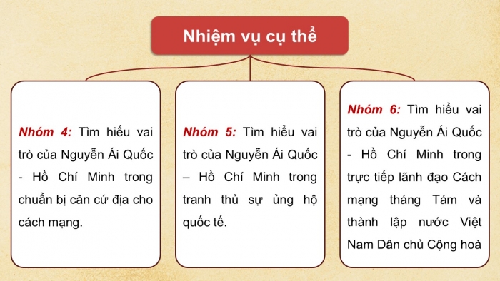 Giáo án điện tử Lịch sử 12 kết nối Bài 16: Hồ Chí Minh - Anh hùng giải phóng dân tộc (P2)