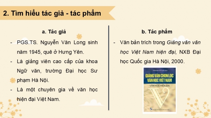 Giáo án điện tử Ngữ văn 9 cánh diều Bài 10: Về truyện “Làng” của Kim Lân (Nguyễn Văn Long)