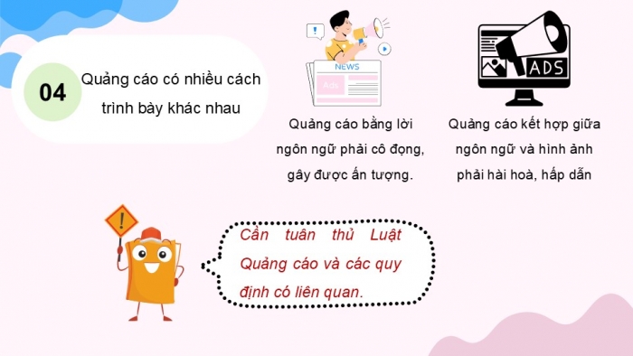 Giáo án điện tử Ngữ văn 9 cánh diều Bài 10: Viết quảng cáo hoặc tờ rơi về một sản phẩm hay một hoạt động