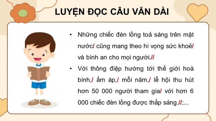 Giáo án điện tử Tiếng Việt 5 chân trời Bài 6: Lễ hội đèn lồng nổi