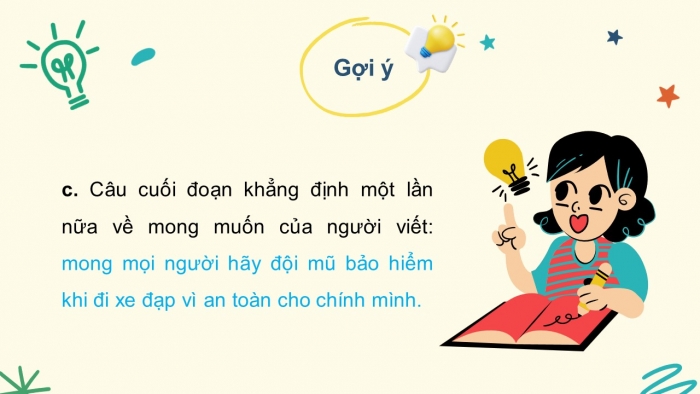 Giáo án điện tử Tiếng Việt 5 chân trời Bài 2: Đoạn văn nêu lí do tán thành hoặc phản đối một hiện tượng, sự việc