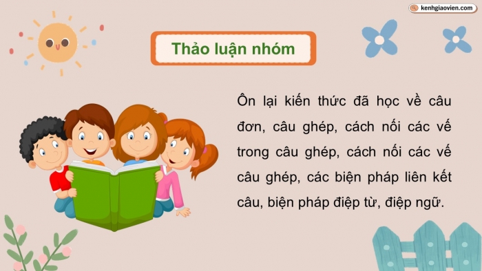 Giáo án PPT dạy thêm Tiếng Việt 5 cánh diều Bài 19: Ôn tập cuối năm học (Tiết 2)