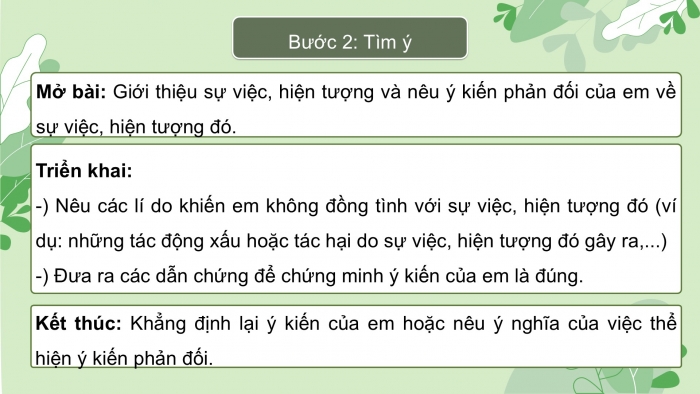 Giáo án PPT dạy thêm Tiếng Việt 5 Kết nối bài 28: Bài đọc Giờ Trái Đất. Tìm ý cho đoạn văn nêu ý kiến phản đối một sự việc, hiện tượng