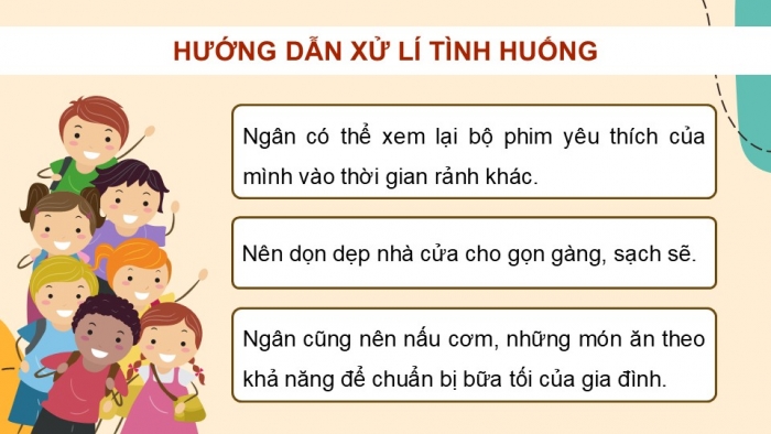 Giáo án điện tử Hoạt động trải nghiệm 5 cánh diều Chủ đề 7: Mái ấm gia đình - Tuần 26