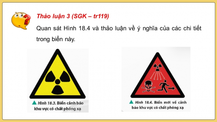 Giáo án điện tử Vật lí 12 chân trời Bài 18: An toàn phóng xạ