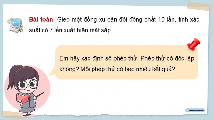 Giáo án điện tử chuyên đề Tin học ứng dụng 12 kết nối Bài 10: Tính xác suất và chọn số liệu ngẫu nhiên