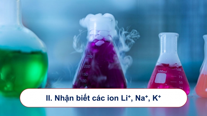 Giáo án điện tử Hoá học 12 chân trời Bài 17: Nguyên tố nhóm IA (P2)