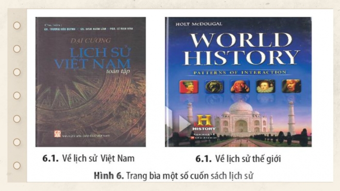 Giáo án điện tử chuyên đề Lịch sử 10 kết nối CĐ 1 P1: Thông sử và lịch sử theo lĩnh vực