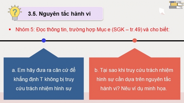 Giáo án điện tử chuyên đề Kinh tế pháp luật 10 kết nối Bài 6: Khái niệm và nguyên tắc cơ bản của pháp luật hình sự Việt Nam (P2)