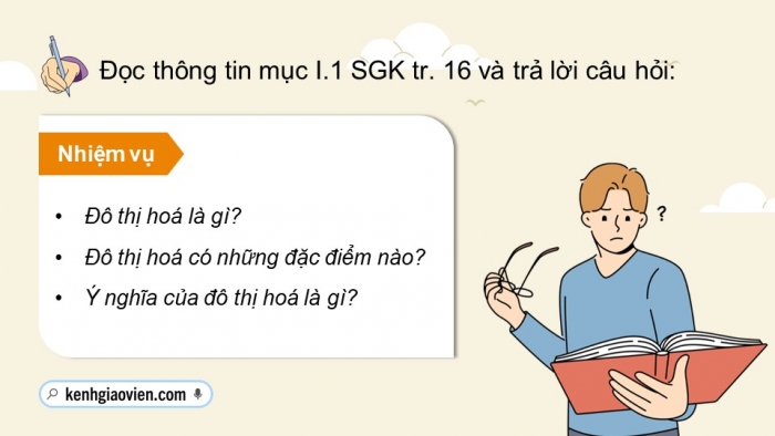 Giáo án điện tử chuyên đề Địa lí 10 kết nối CĐ 2 P1: Khái niệm, P2 Đô thị hoá ở các nước phát triển