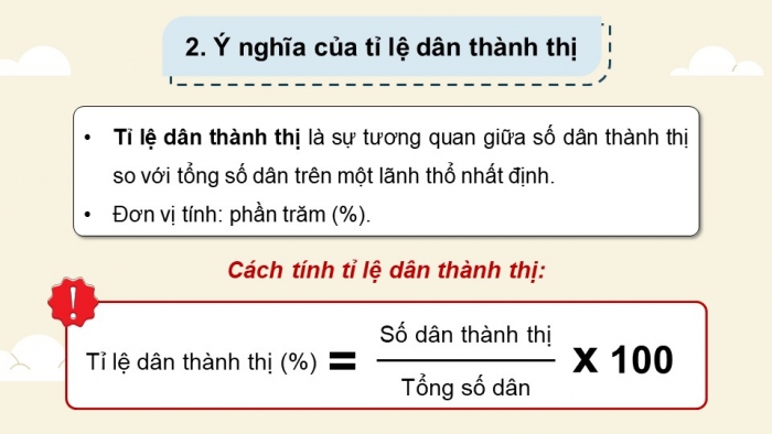 Giáo án điện tử chuyên đề Địa lí 10 chân trời CĐ 2: Đô thị hoá