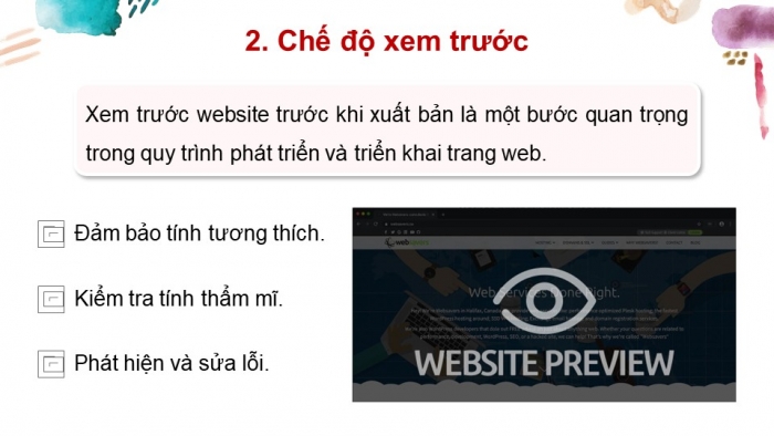 Giáo án điện tử Tin học ứng dụng 12 cánh diều Bài 6: Tạo biểu mẫu cho trang web và xuất bản website