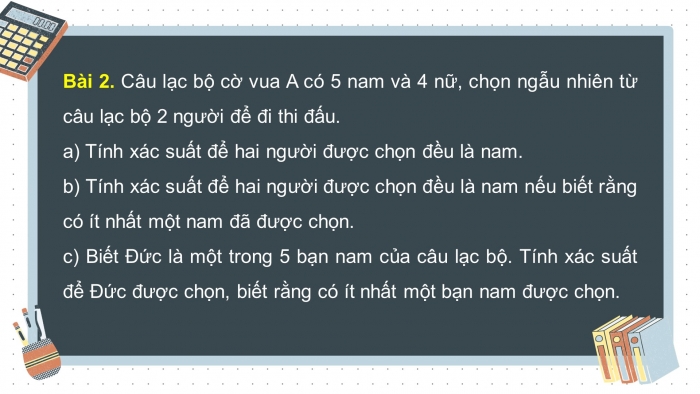 Giáo án PPT dạy thêm Toán 12 kết nối Bài tập cuối chương VI