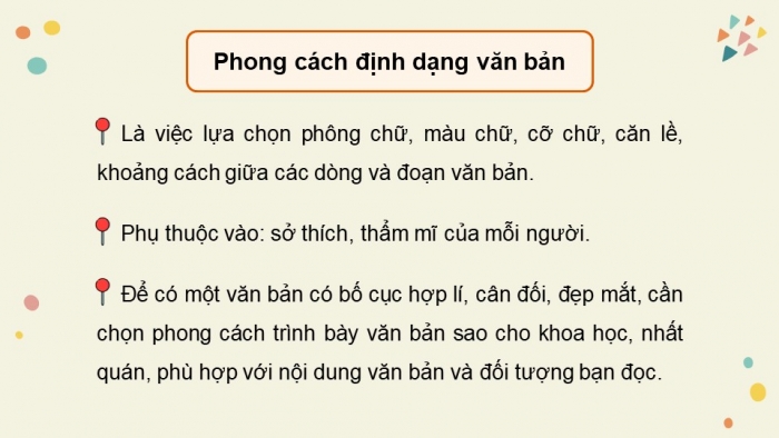 Giáo án điện tử chuyên đề Tin học ứng dụng 10 kết nối Bài 1: Lập dàn ý và định dạng với các công cụ nâng cao