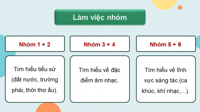 Giáo án điện tử Âm nhạc 9 chân trời Bài 19: Thường thức âm nhạc Nhạc sĩ Franz Schubert, Nghe nhạc Serenade