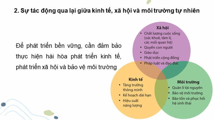 Giáo án điện tử Sinh học 12 cánh diều Bài 26: Phát triển bền vững