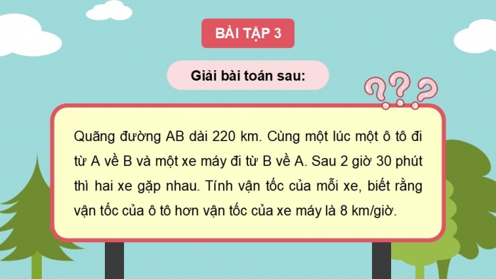 Giáo án PPT dạy thêm Toán 5 Kết nối bài 73: Ôn tập toán chuyển động đều