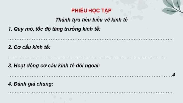 Giáo án điện tử Lịch sử 9 cánh diều Bài 20: Việt Nam từ năm 1991 đến nay