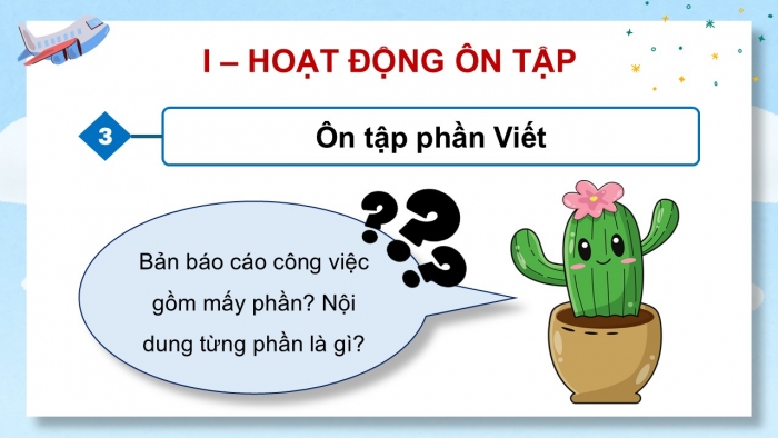 Giáo án PPT dạy thêm Tiếng Việt 5 cánh diều Bài 16: Bài ca Trái Đất, Liên kết câu bằng cách lặp từ ngữ, Viết báo cáo công việc