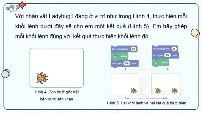 Giáo án điện tử Tin học 5 cánh diều Chủ đề F Bài 5: Cấu trúc tuần tự