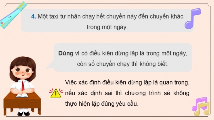 Giáo án điện tử Tin học 5 cánh diều Chủ đề F Bài 7: Cấu trúc lặp có điều kiện