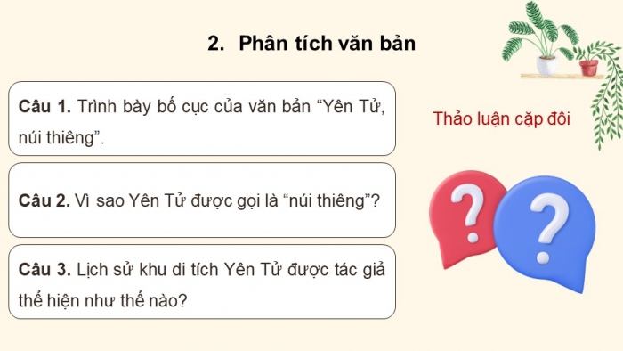 Giáo án PPT dạy thêm Ngữ văn 9 Kết nối bài 9: Yên Tử, núi thiêng (Thi Sảnh)