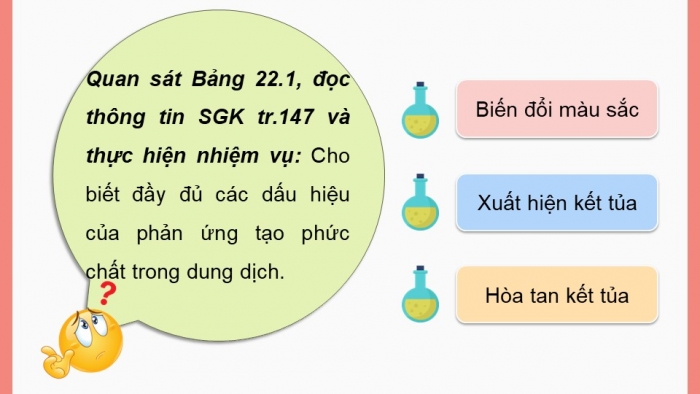 Giáo án điện tử Hóa học 12 cánh diều Bài 22: Sơ lược về sự hình thành phức chất của ion kim loại chuyển tiếp trong dung dịch