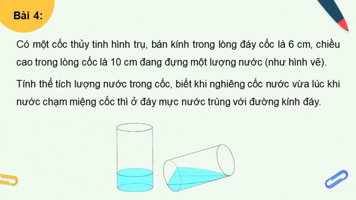 Giáo án PPT dạy thêm Toán 12 cánh diều Bài 4: Ứng dụng hình học của tích phân (P2)