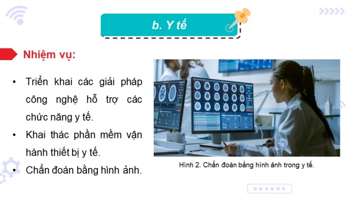 Giáo án điện tử Tin học ứng dụng 12 chân trời Bài G3: Một số nghề ứng dụng tin học và một số ngành thuộc lĩnh vực Công nghệ thông tin