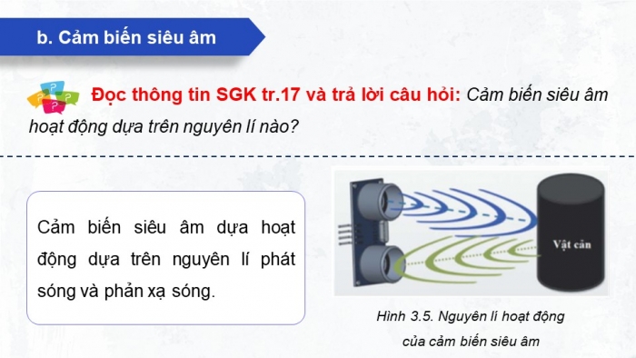 Giáo án điện tử chuyên đề Khoa học máy tính 10 kết nối Bài 3: Cảm biến và phụ kiện dùng trong robot