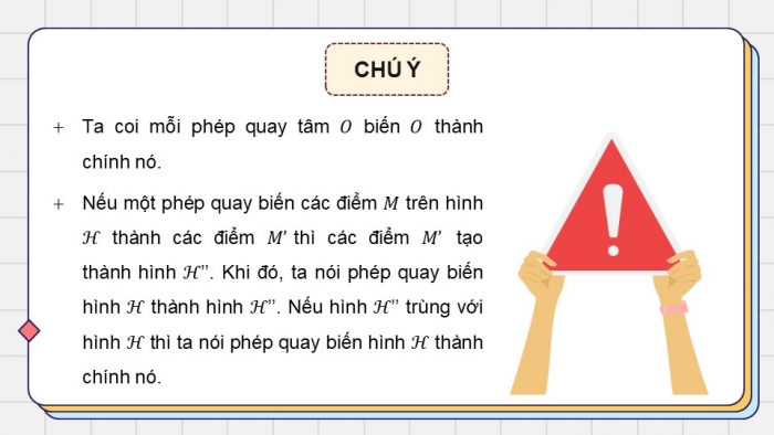 Giáo án PPT dạy thêm Toán 9 Chân trời bài 3: Đa giác đều và phép quay