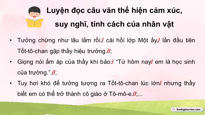 Giáo án điện tử Tiếng Việt 5 chân trời Bài 1: Lời hứa