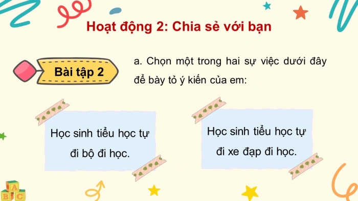 Giáo án điện tử Tiếng Việt 5 chân trời Bài 2: Đoạn văn nêu lí do tán thành hoặc phản đối một hiện tượng, sự việc