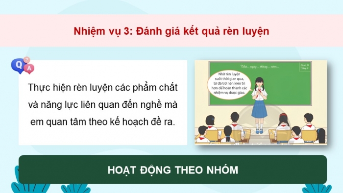 Giáo án điện tử Hoạt động trải nghiệm 9 chân trời bản 2 Chủ đề 7 Tuần 29