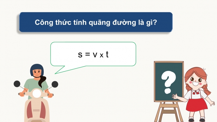 Giáo án PPT dạy thêm Toán 5 Chân trời bài 84: Quãng đường