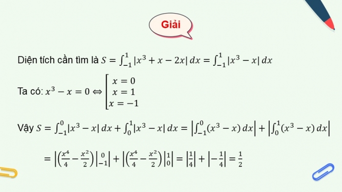 Giáo án PPT dạy thêm Toán 12 kết nối Bài 13: Ứng dụng hình học của tích phân