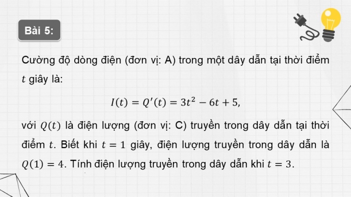 Giáo án PPT dạy thêm Toán 12 kết nối Bài tập cuối chương IV