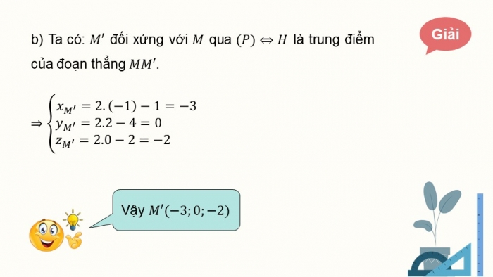 Giáo án PPT dạy thêm Toán 12 kết nối Bài 15: Phương trình đường thẳng trong không gian (P2)