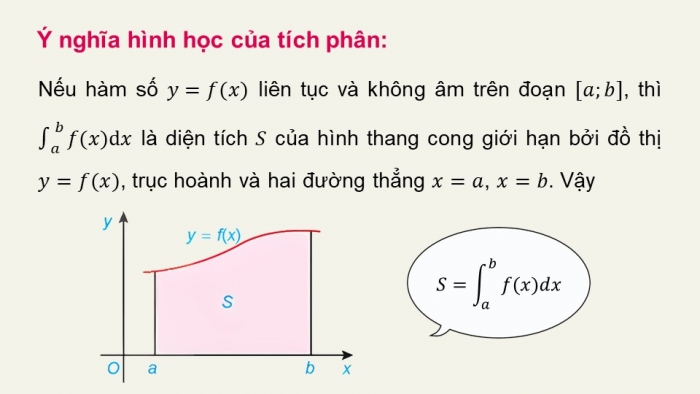 Giáo án PPT dạy thêm Toán 12 chân trời Bài 2: Tích phân