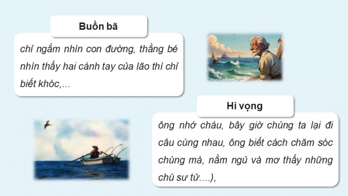 Giáo án PPT dạy thêm Ngữ văn 12 Kết nối bài 9: Trở về (Trích Ông già và biển cả - Ơ-nít Hê-minh-uê – Ernest Hemingway)