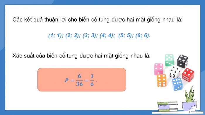 Giáo án PPT dạy thêm Toán 9 Cánh diều Bài 4: Phép thử ngẫu nhiên và không gian mẫu. Xác suất của biến cố