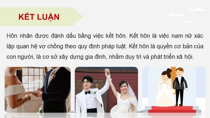 Giáo án điện tử chuyên đề Kinh tế pháp luật 10 kết nối Bài 2: Hôn nhân