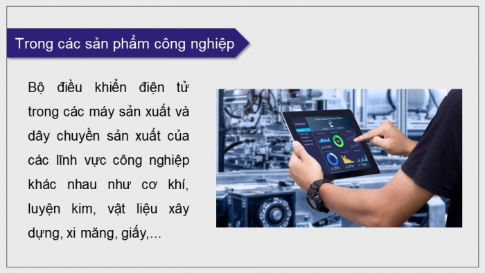 Giáo án điện tử Công nghệ 12 Điện - Điện tử Cánh diều Bài 24: Khái quát về vi điều khiển