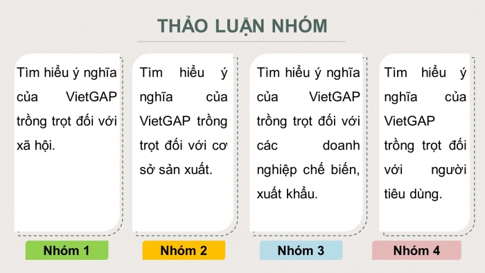 Giáo án điện tử chuyên đề Công nghệ trồng trọt 10 kết nối Bài 11: Giới thiệu về VietGAP trồng trọt